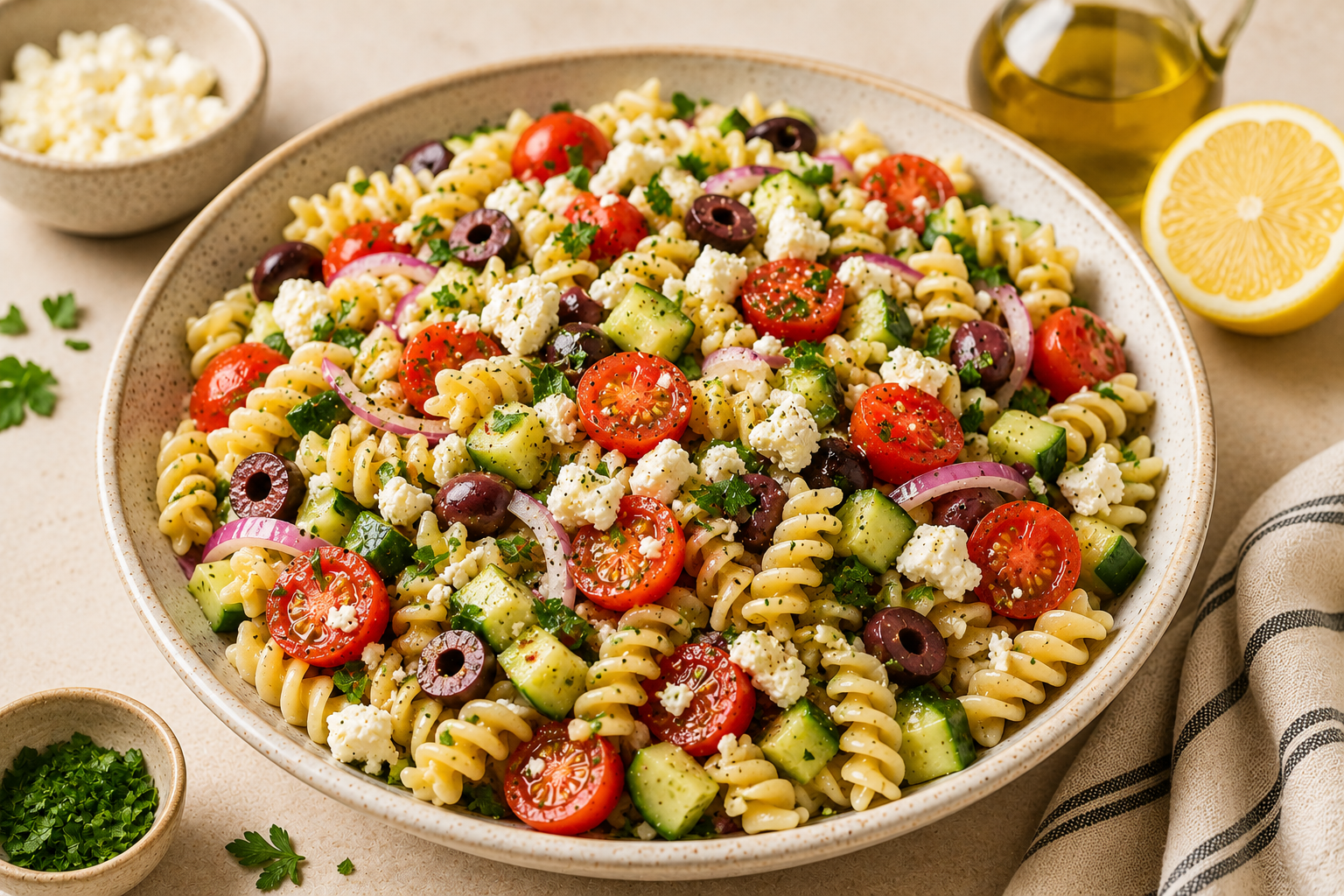 Mediterranean Pasta Salad