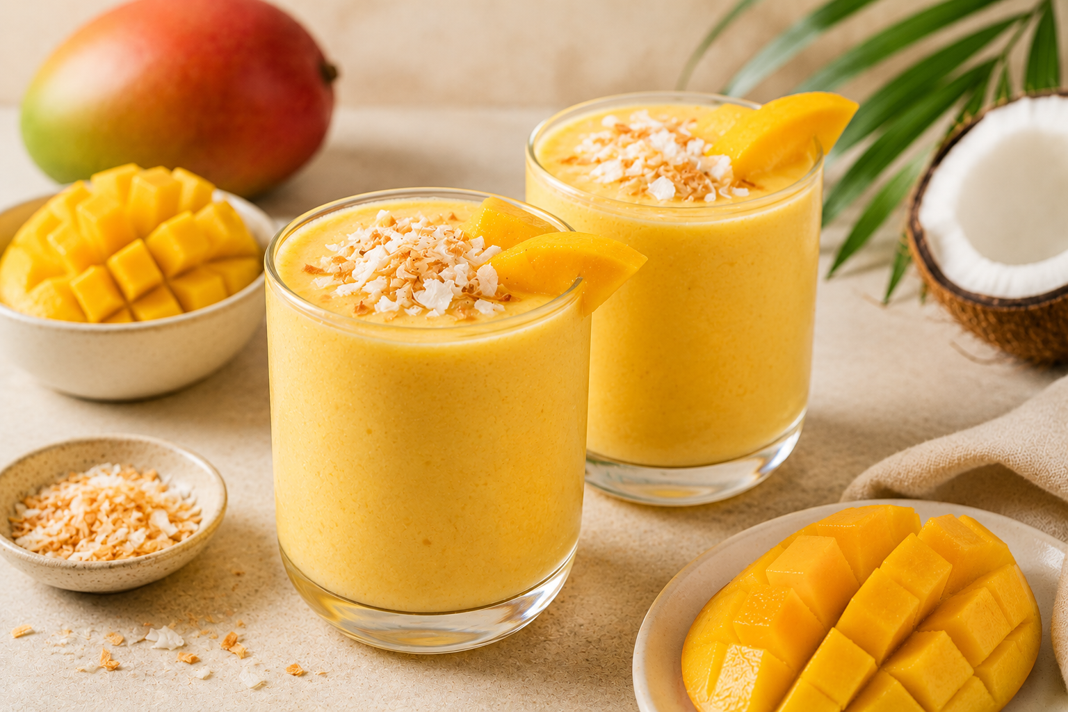 Mango Coconut Smoothie