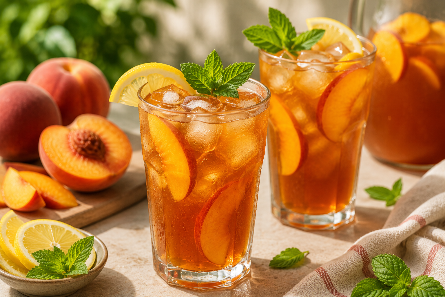 Peach Iced Tea
