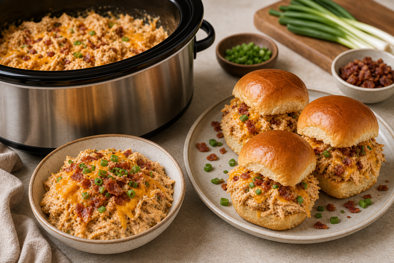Slow Cooker Crack Chicken