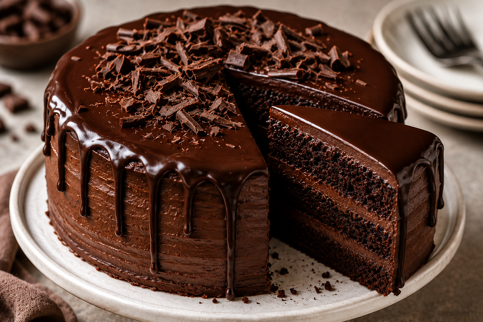 Double Chocolate Dream Cake